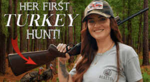 Chasing Feathers - Her First Turkey Hunting Experience & 4 Gobblers!